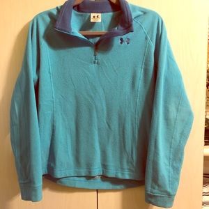Under Armour Crew Neck Pull Over. Half-zip